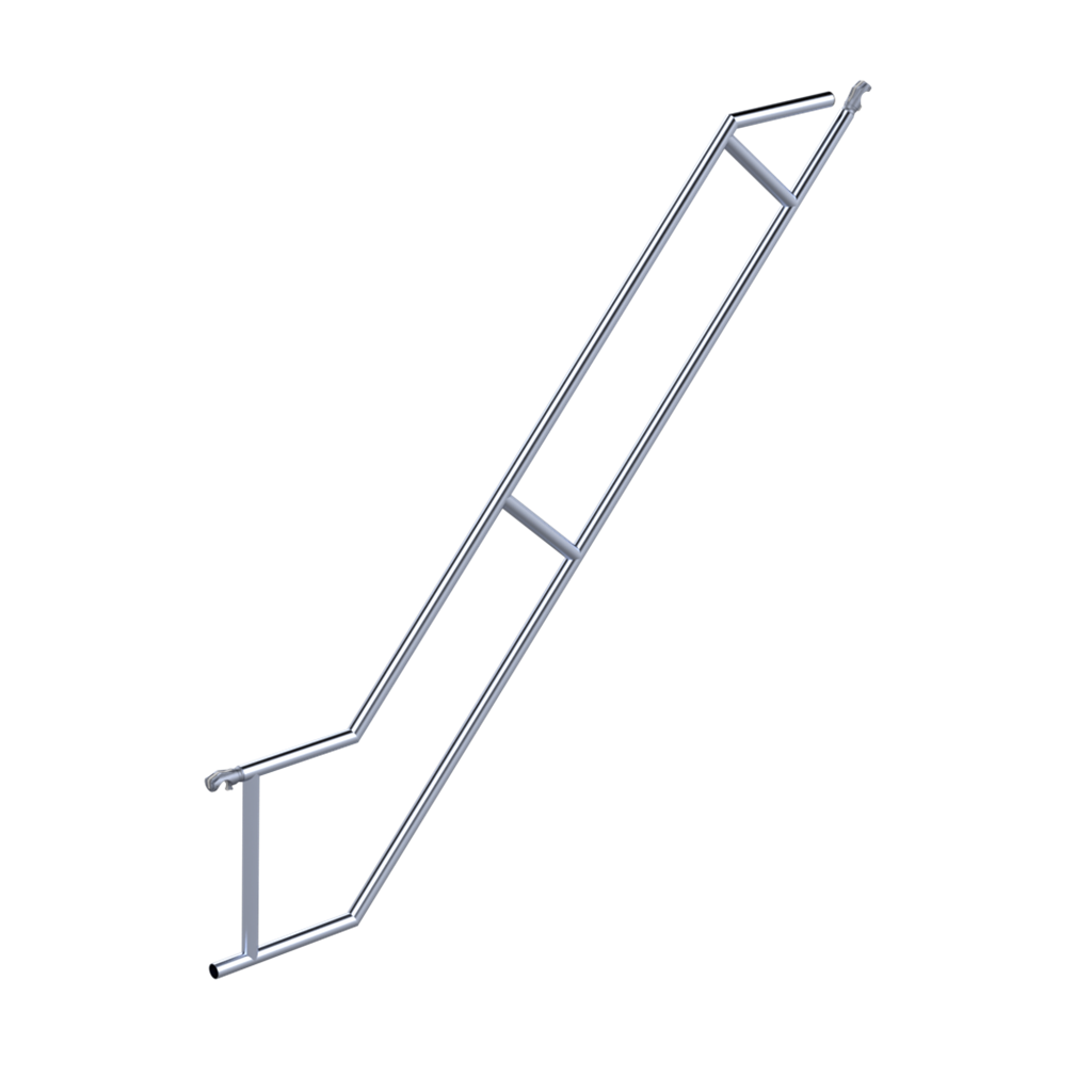 Leuning rolsteigertrap 250 cm – trappentoren binnenleuning